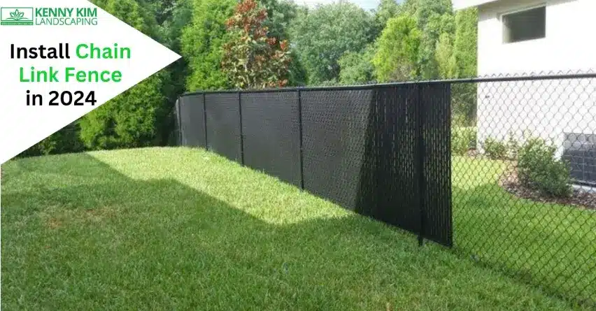 How To Install Chain Link Fence In 2024