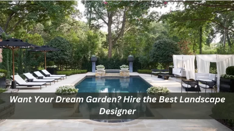 Want Your Dream Garden? Hire the Best Landscape Designer