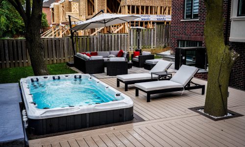 landscape contractor north york - swim spa